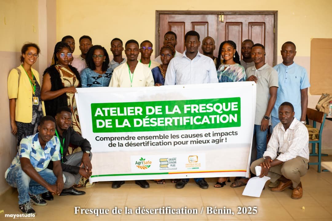 Atelier "Fresque de la Désertification" : 1ère édition organisée par AgriSafe Benin